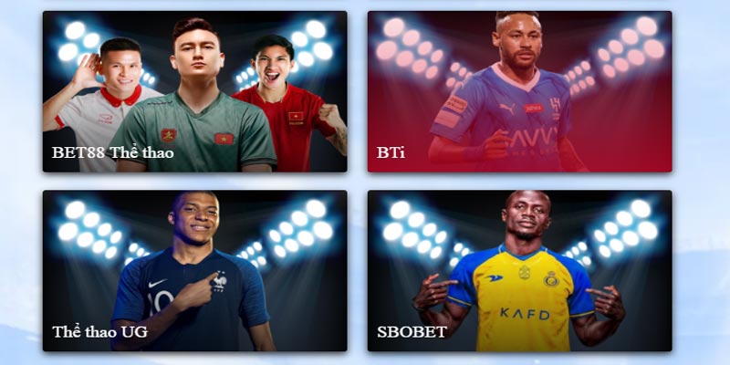 Các loại hình cá cược thể thao trên Bet88